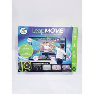 [French Version] Leap Frog LeapMove Learning Game System 25 Games - New Sealed